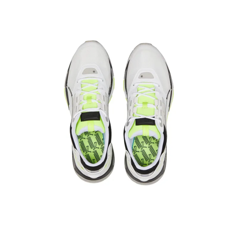PUMA Mirage Sport Tech Anti-Slip Wear-Resistant Low-Top Sports Casual Shoes Unisex White Cyan-3