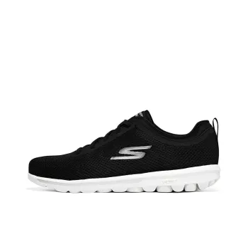 Skechers Go Walk Classic Lace Up 'Black White'