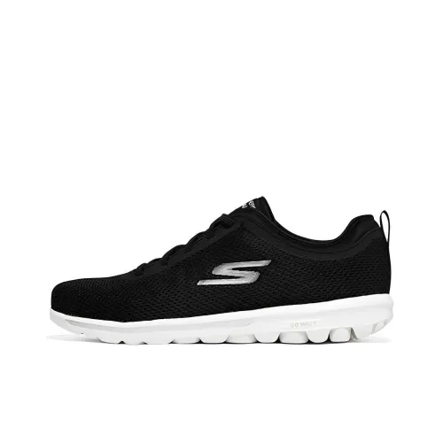 Skechers Go Walk Classic Lace Up 'Black White'