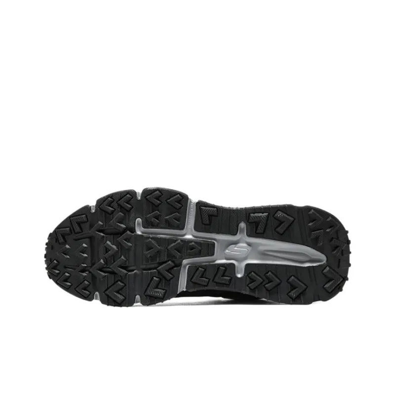 Skechers SKECH-AIR Envoy Cushioning Impact-Resistant High-Top Outdoor Shoes Black Gray-4
