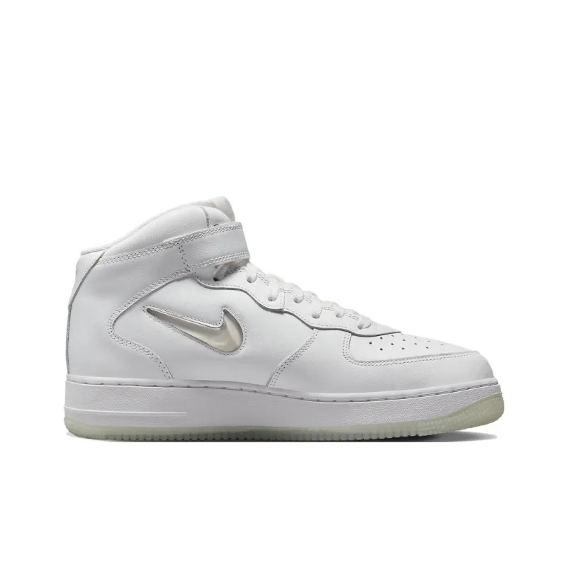 Nike Air Force 1 Mid '07 Color Of The Month Summit White-1