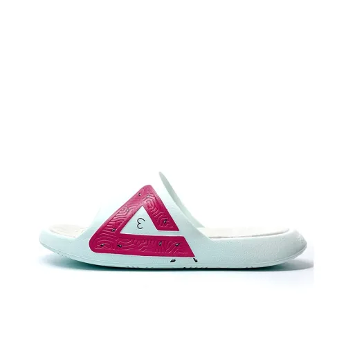 PEAK Tai Ji2.0 Slide Slippers Men White/Pink