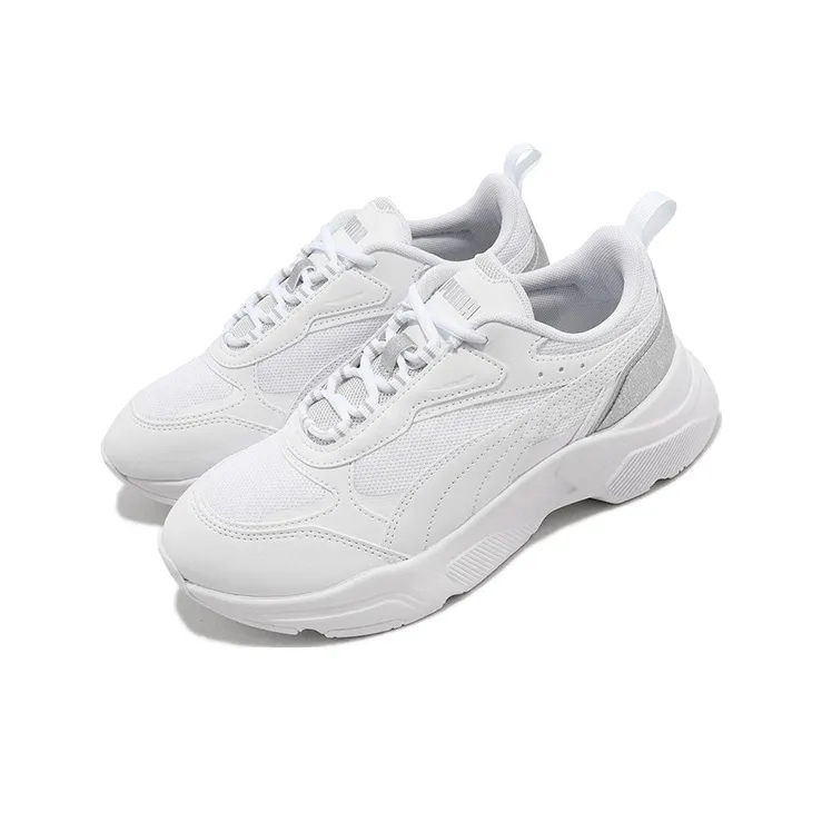 PUMA Cassia 'Distressed White Silver' Women's-2