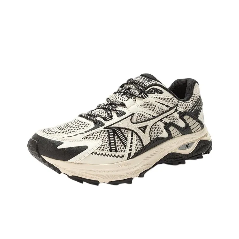 Mizuno Racer Trail 'Cream Black White'-1