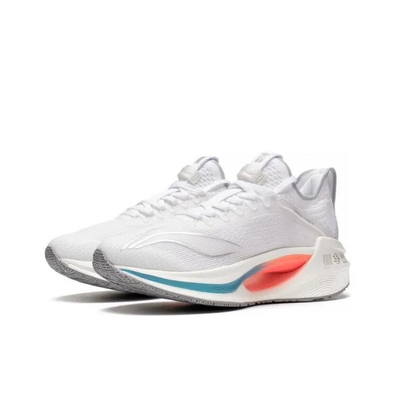 LiNing Jueying Essential Reflective Lightweight Low Top Running Shoes Women's White-2
