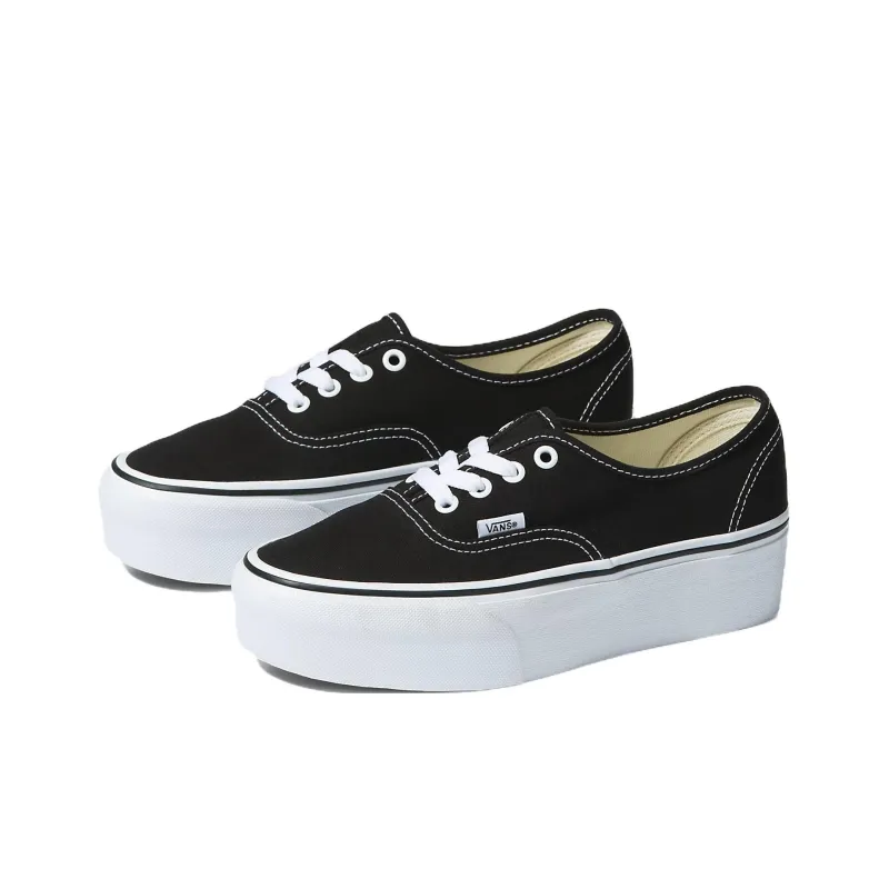 Vans Authentic Stackform 'Black White'-2