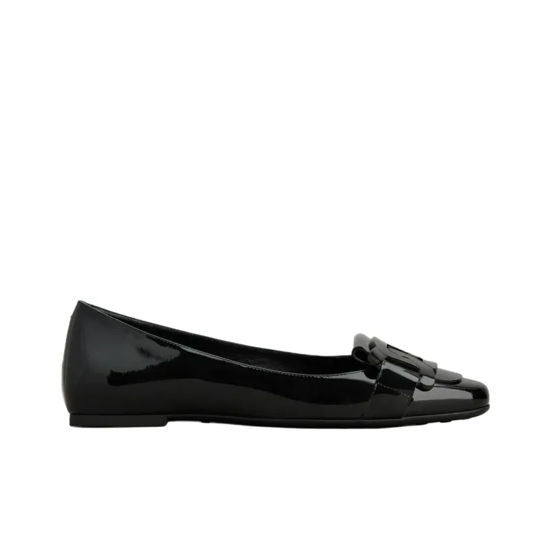 TOD'S Logo Engraved Ballerinas Women's-1