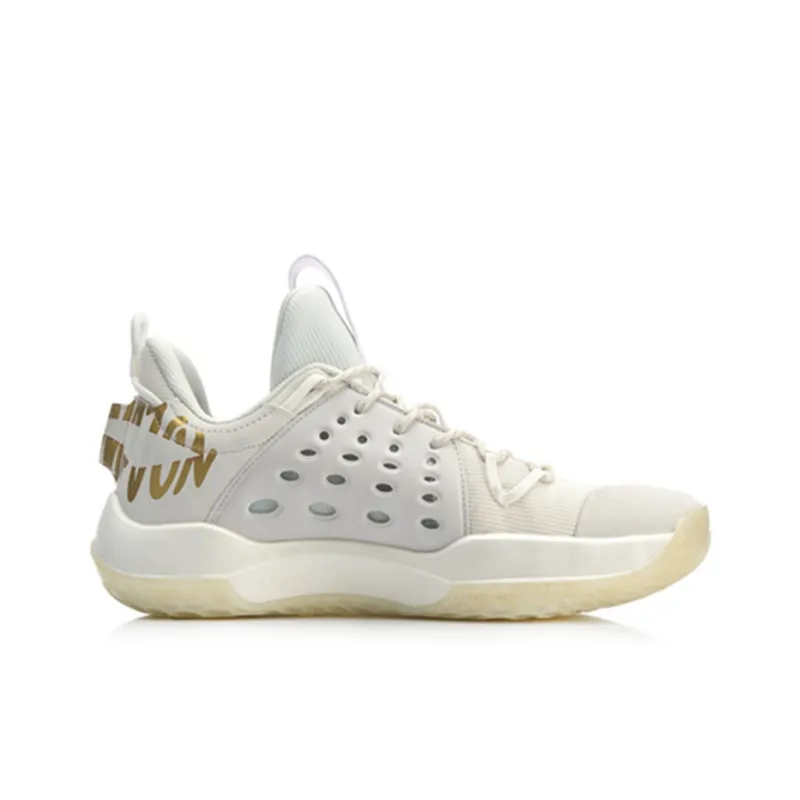 Season CBA Champion Shoes Glory Edition - White/Gold | LINING Sonic VII LOW Sneakers-1