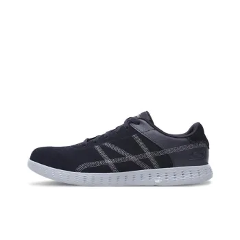 Skechers ON THE GO Glide Cushioning Anti-Slip And Wear-Resistant Low-Top Sports Casual Shoes Men's Black Gray Color