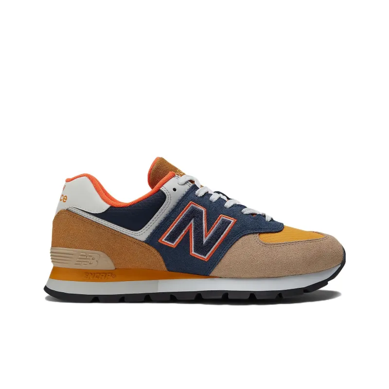New Balance 574 Rugged Brown Navy-1