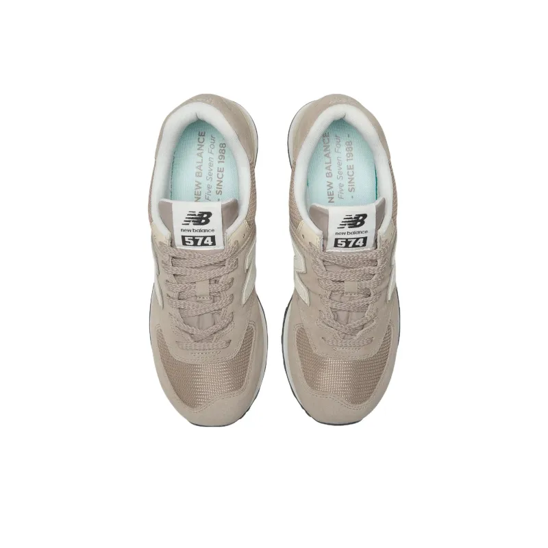 New Balance 574 Beige Off White-2
