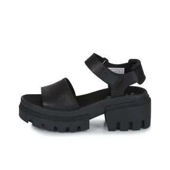 Timberland Women's Everleigh Ankle Strap Sandal 'Triple Black'