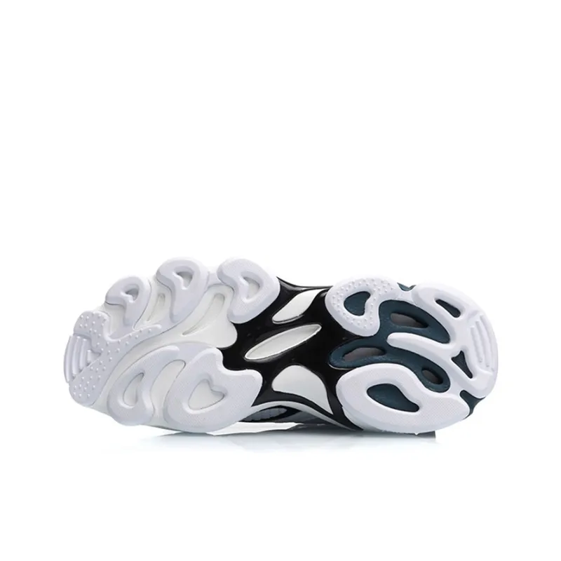 LiNing CF Neon Source, Triceratops High Top Casual Shoes Men's White Green-4