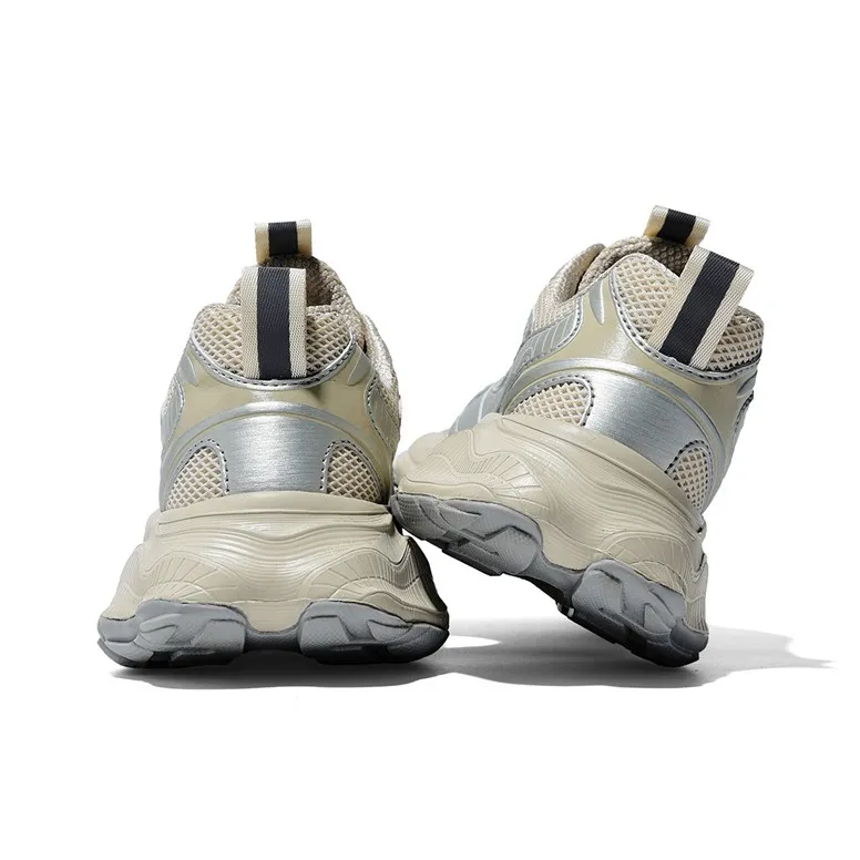 AOKANG Height Increasing Wear-Resistant Breathable Slip-Resistant Low-Top Chunky Sneakers Men's-4