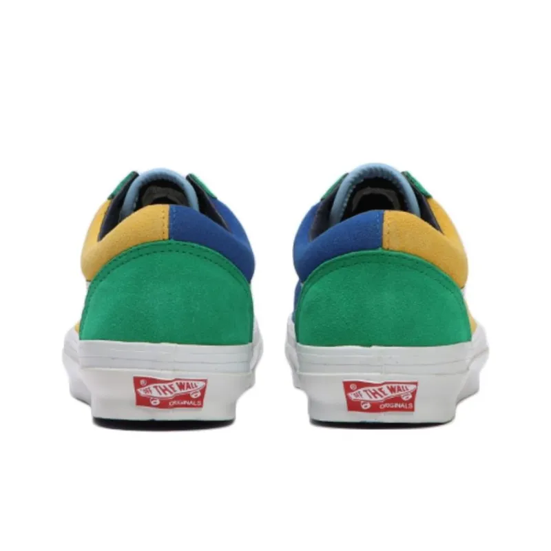 Vans Og Old Skool Lx 'Off The Wall Green Yellow'-4