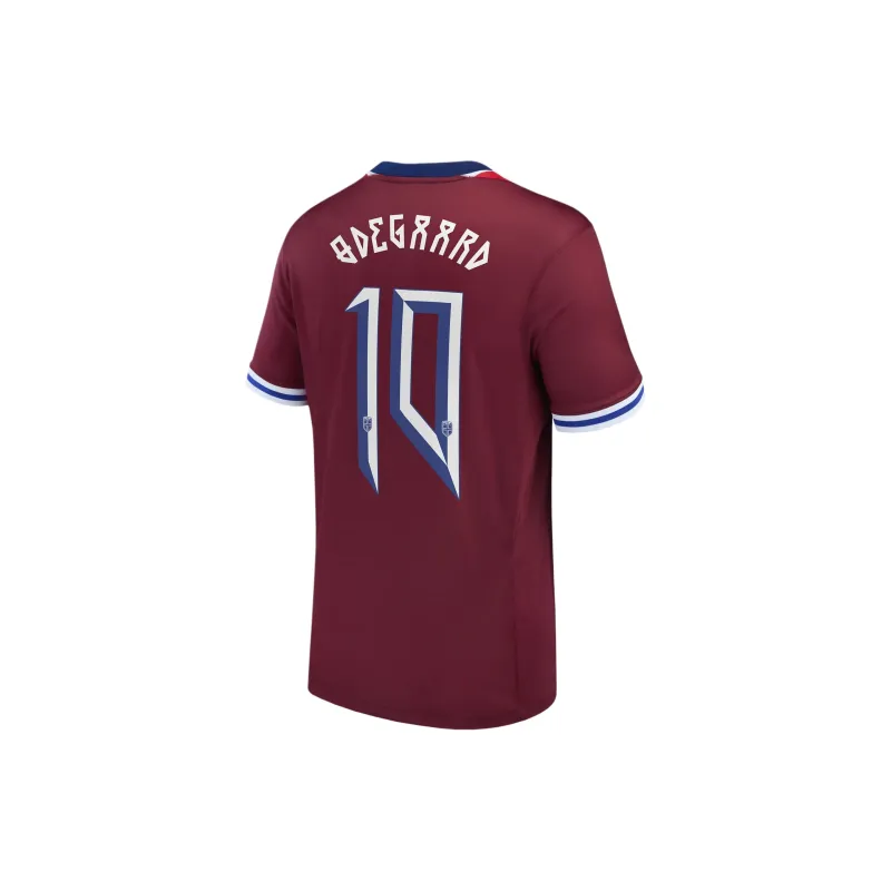 Nike Martin Odegaard Norway National Team 2024/25 Stadium Home Soccer Jersey-1