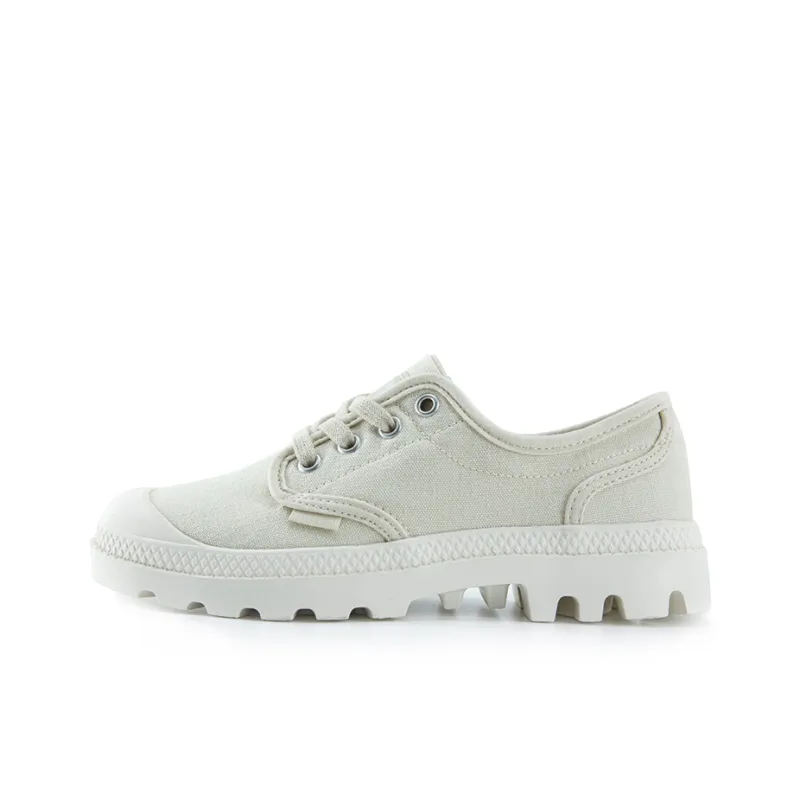 Palladium Pampa Canvas Shoes Women's Low Top Light Cyan-0