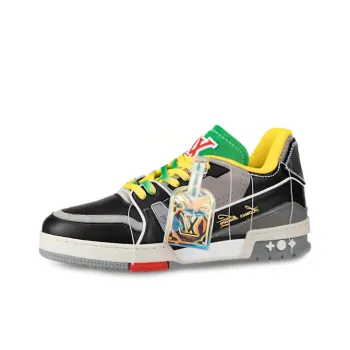 LOUIS VUITTON Lv Trainers 'Yellow Multi color'