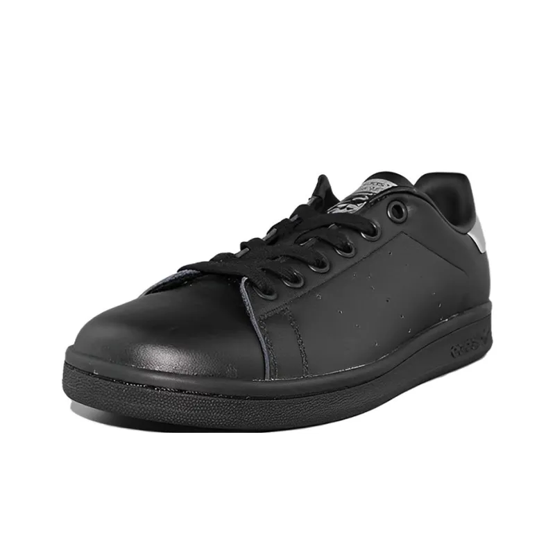 Adidas Stan Smith 'Black Silver' Women's-2