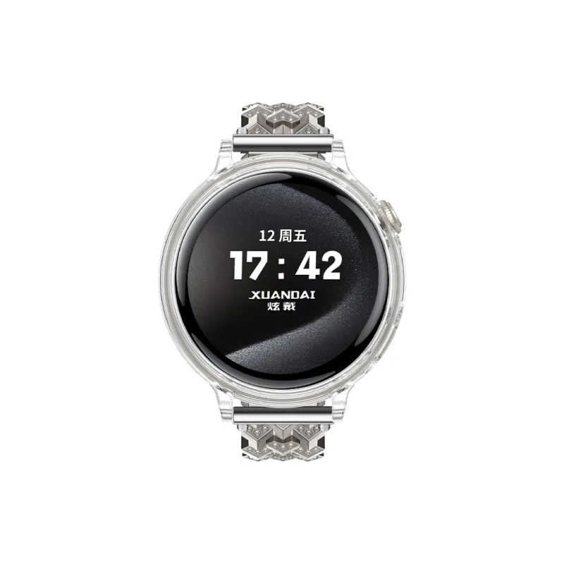Yu Qing Compatibility Vivo Watch/iQOO Watch GT/3/2/1 Smart Wristband Vivo Compatibility Watch Band 150mm Alloy-5
