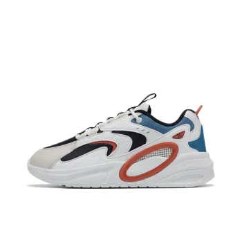 XTEP Lightning Wear Resistant Low Top Casual Shoes Men's Peacock Blue