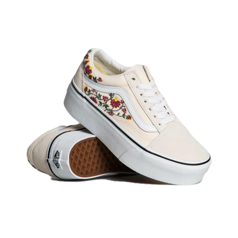 Vans Old Skool Stackform 'Floral Embroidery'-4