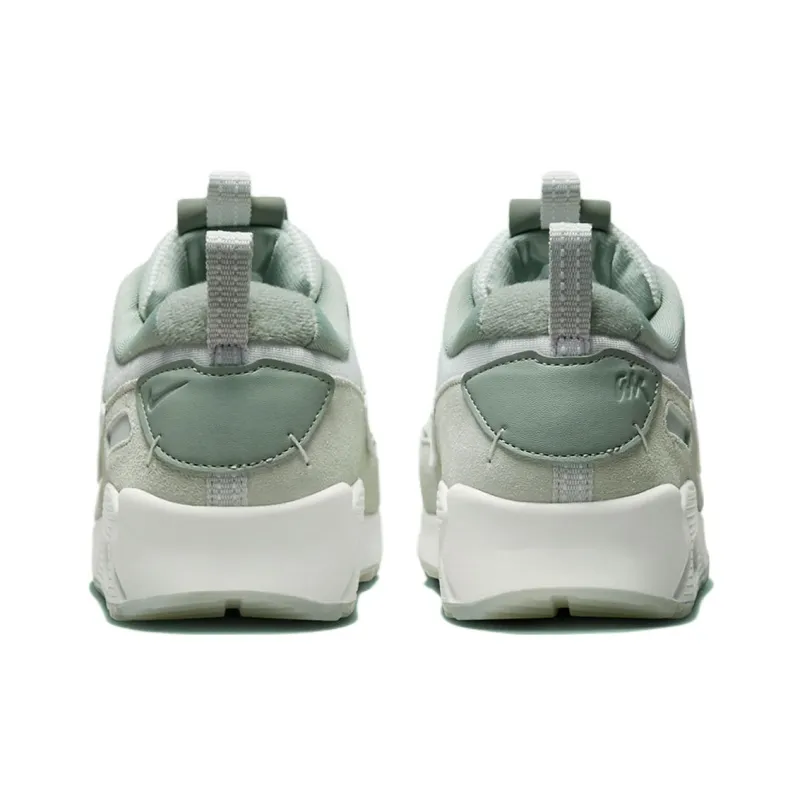 Nike Air Max 90 Futura Cushioning Anti-Slip And Wear-Resistant Low-Top Sports Casual Shoes Cyan-4