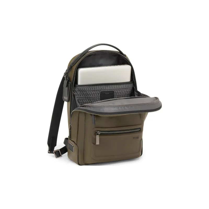TUMI Nylon Backpack Men's Olive Green-2