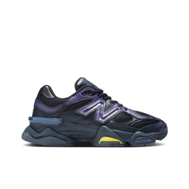 Mowalola New Balance NB 9060 Cushioned Slip Resistant Abrasion Resistant Low Top Sports Casual Shoes Unisex Purple-1