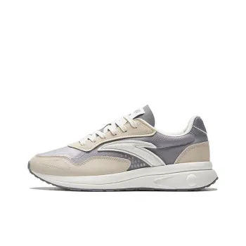 SMILEYWORLD x Anta HERITAGE Lightweight And Breathable Low Top Casual Shoes Men's Gray White