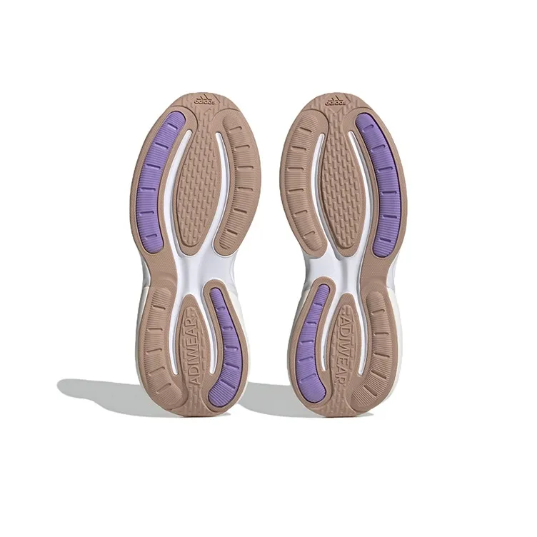Adidas Alphabounce+ 'White College Purple' Women's-5