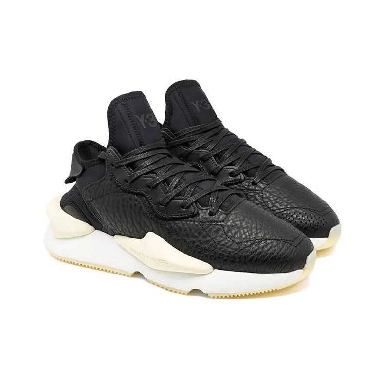 Adidas Y 3 Kaiwa Black Cream White-1