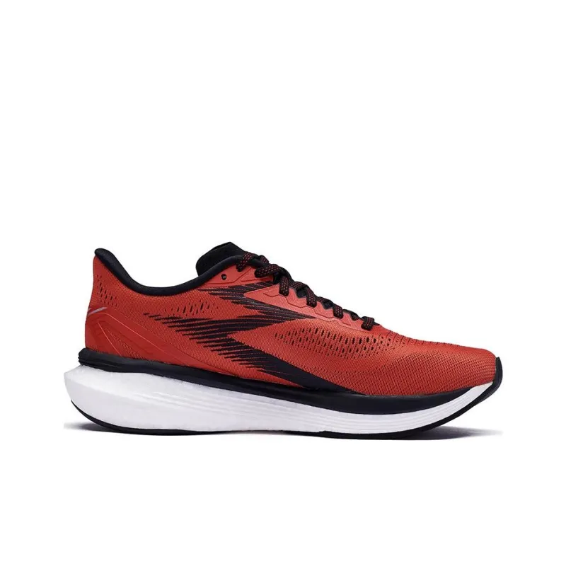 361° Spire 5 Anti-Slip And Wear-Resistant Lightweight Low-Top Running Shoes Men's Red Black-1
