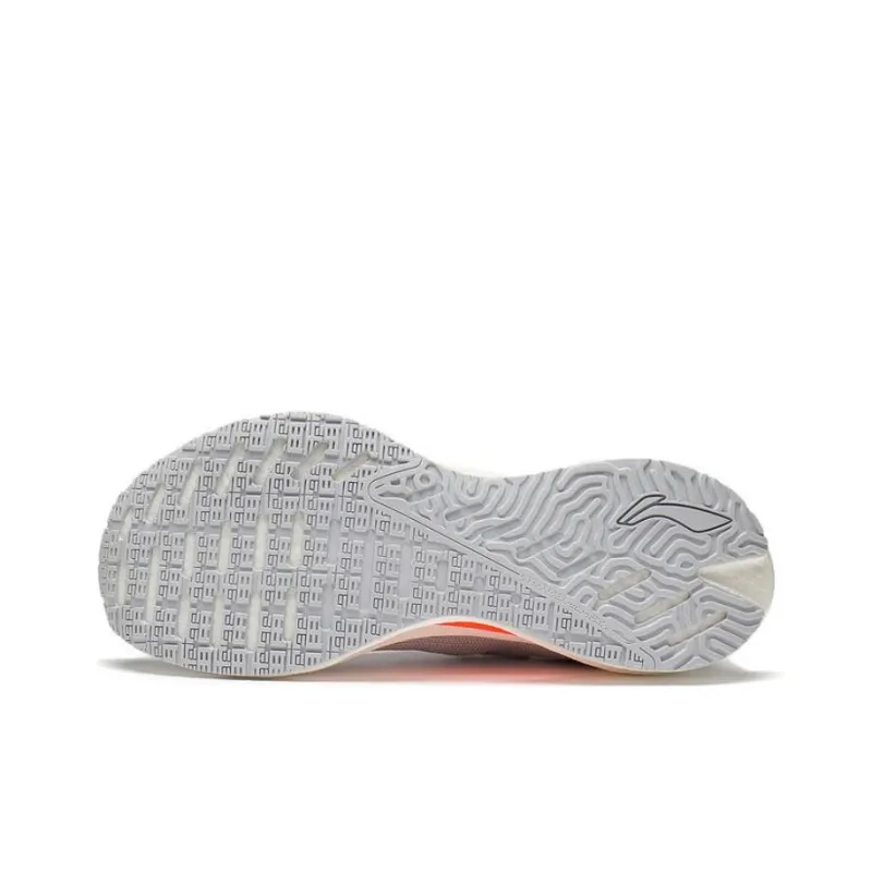LiNing Jueying Essential Durable Breathable Low Top Running Shoes Gray-4