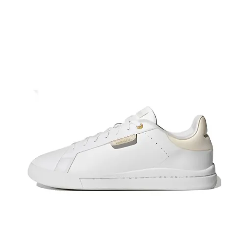 Adidas Neo Court Silk Skateboard Shoes Women's Low-Top White/Beige