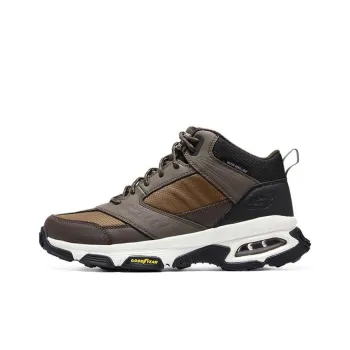 Skechers SKECH AIR Envoy Durable Breathable High Top Outdoor Shoes Tan