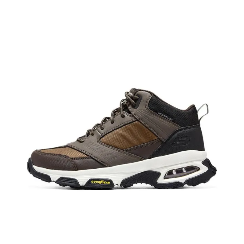 Skechers SKECH-AIR Envoy Durable Breathable High-Top Outdoor Shoes Tan-0