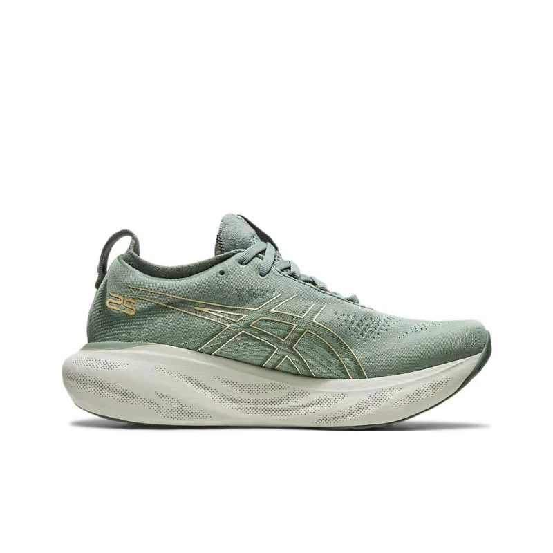 Asics Gel Nimbus 25 Slate Grey Champagne Women's-1
