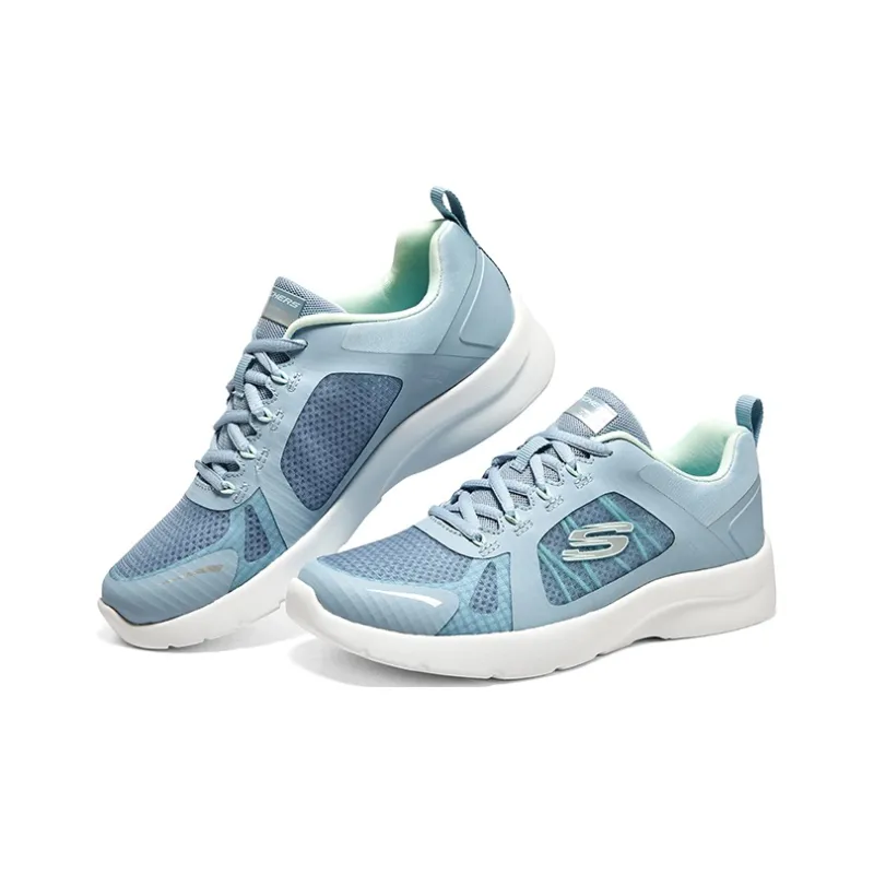 Skechers Dynamight 2.0 Shock Absorbers With Slip Resistant Features Low Top Casual Shoes Women's Blue-3