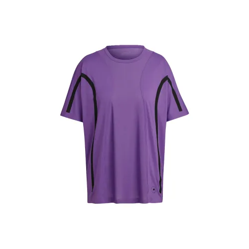 Adidas Stella McCartney T-Shirts Women's Bright Purple/White