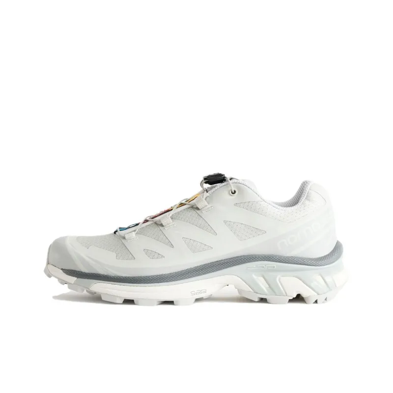 SALOMON XT 6 Anti Slip Wear Resistant Low Top Hiking Shoes Unisex White Green Black-0