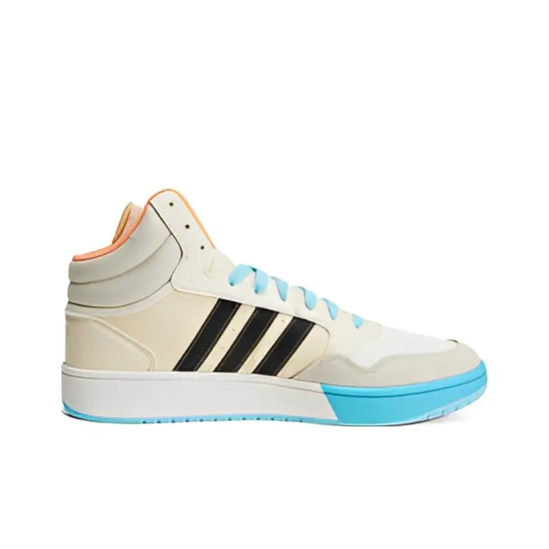 Adidas Hoops 3.0 Mid Shoes 'Beige Blue'-1