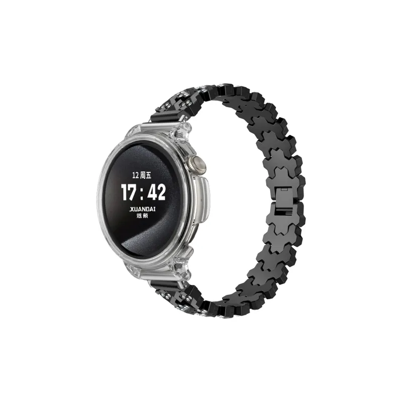 Yu Qing Compatibility Vivo Watch/iQOO Watch GT/3/2/1 Smart Wristband Vivo Compatibility Watch Band 150mm Alloy-18
