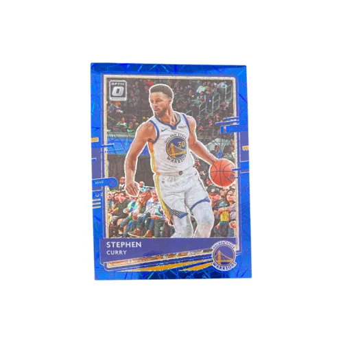 PANINI Player Cards Card Product Access OPTIC Warriors Stephen Curry Refringence Blue Parallel Teca Sports Cards 1 Pc