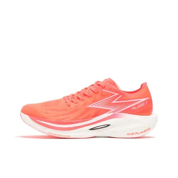 361° Feiran 2 Low Top Running Shoes Unisex Fluorescent Begonia Pink/361° White