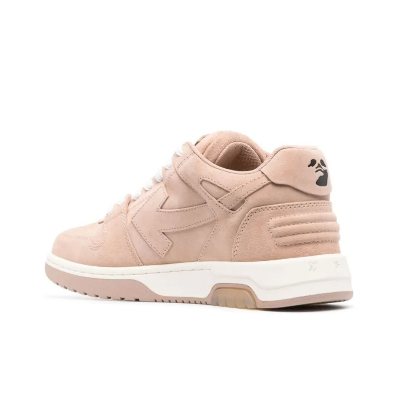 OFF-WHITE Out Of Office OOO Low Tops Dark Suede-3