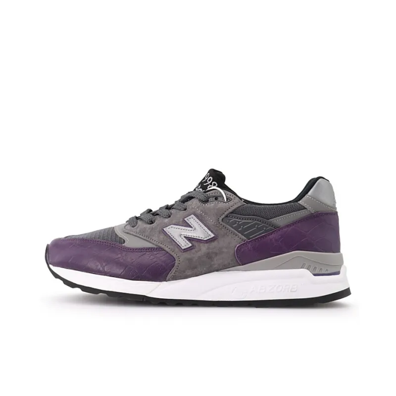 New Balance 998 MiUSA Purple Croc-0