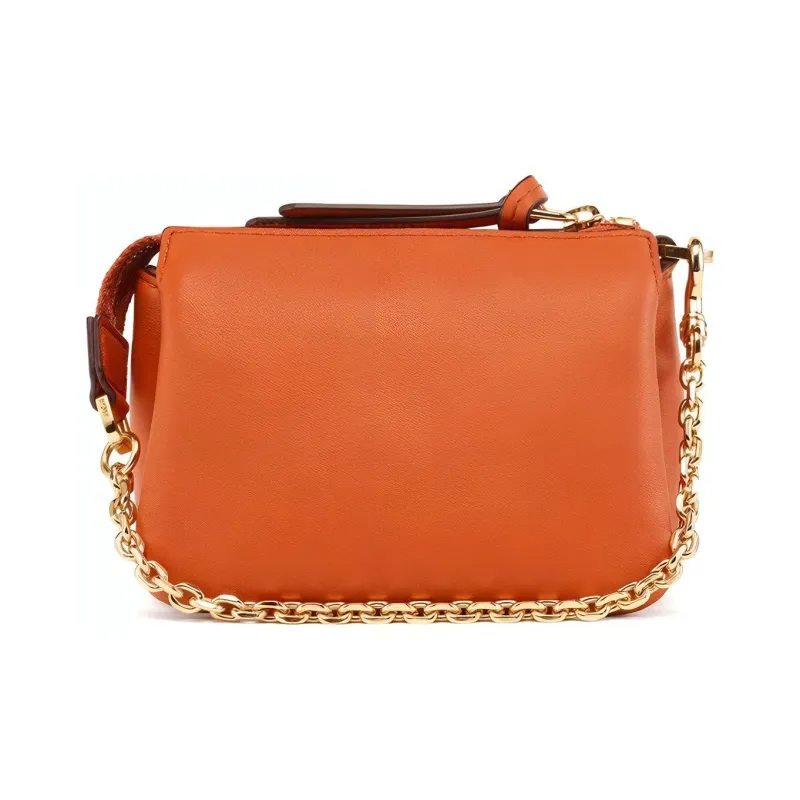 MCM Mode Travia Calfskin Leather Clutch Mini Women's Brown-2