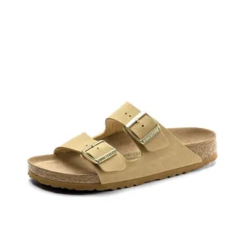 Birkenstock Arizona Slide Slippers Women's Creamy Latte