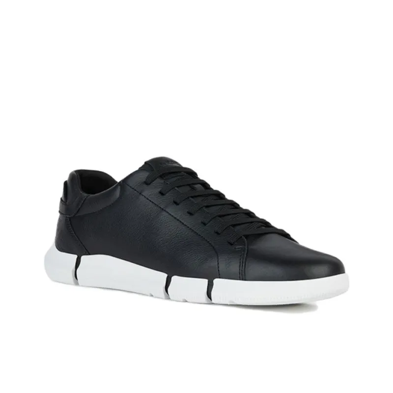 GEOX Abrasion Resistant Low Top Casual Shoes Men's Black-2